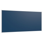 Langwandtafel, Stahlemaille blau, 120x250 cm HxB 